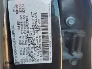 2016 Acura RDX Technology z VIN 5J8TB3H56GL009174, wystawiony jako Copart lot #62104225 z przebiegiem 135 433 mil mil oraz Szkoda całkowita • Salvage title. Historia ofert i sprzedaży dostępna na DreamBid. Obrazek 13.