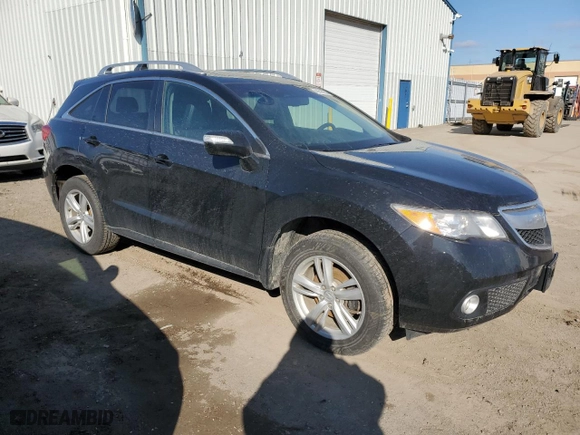 2014 Acura RDX Tech Pkg with VIN 5J8TB4H52EL802894, listed as a Copart auction lot 49646055 with 0 mi miles and Clean Title. Bid and sale history available at carsss.com. Image 4.
