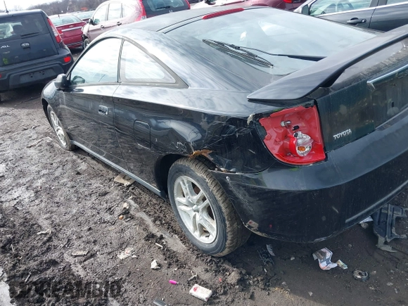2003 Toyota Celica GT with VIN JTDDR32T730167041, listed as a IAAI auction lot 41471355 with 137,625 mi miles. Bid and sale history available at carsss.com. Image 6.