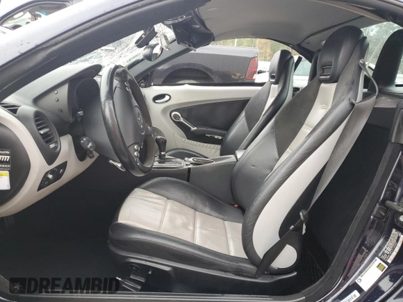 2007 Mercedes-Benz SLK-Class 5.5L AMG with VIN WDBWK73FX7F144982, listed as a Copart auction lot 81368744 with 0 mi miles and Salvage Title. Bid and sale history available at carsss.com. Image 7.