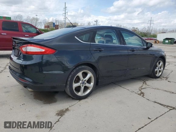 2014 Ford Fusion SE with VIN 3FA6P0HD1ER102076, listed as a Copart auction lot 53571545 with 166,383 mi miles and Clean Title. Bid and sale history available at carsss.com. Image 3.