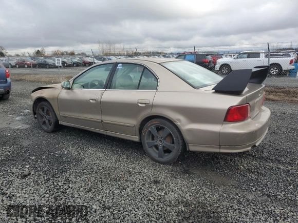 2003 Mitsubishi Galant ES z VIN 4A3AA46G43E093624, wystawiony jako Copart lot #82406974 z przebiegiem 177 012 mil mil oraz Szkoda całkowita • Salvage title. Historia ofert i sprzedaży dostępna na DreamBid. Obrazek 2.