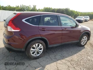 2014 Honda CR-V EX with VIN 5J6RM4H58EL069733, listed as a Copart auction lot 54972755 with 102,542 mi miles and Salvage title. Bid and sale history available at DreamBid. Image 3.
