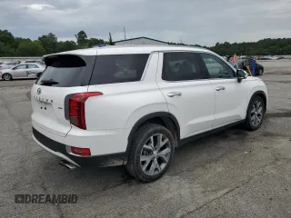2021 Hyundai Palisade SEL with VIN KM8R3DHE3MU212178, listed as a Copart auction lot 60344725 with 109,362 mi miles and Salvage title. Bid and sale history available at DreamBid. Image 3.
