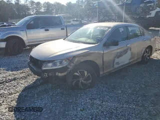 2017 Honda Accord Sedan LX with VIN 1HGCR2F39HA085508, listed as a Copart auction lot 88021855 with 126,059 mi miles and Salvage Title. Bid and sale history available at carsss.com. Image 1.