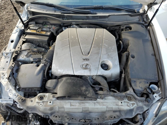 2011 Lexus IS 350 with VIN JTHBE5C24B5028165, listed as a Copart auction lot 85697574 with 76,306 mi miles and Salvage Title. Bid and sale history available at carsss.com. Image 11.