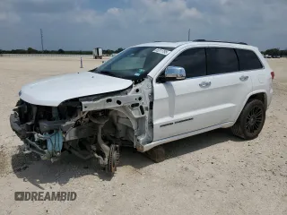 2017 Jeep Grand Cherokee Overland z VIN 1C4RJECG0HC965686, wystawiony jako Copart lot #55311795 z przebiegiem 196 172 mil mil oraz Szkoda całkowita • Salvage title. Historia ofert i sprzedaży dostępna na DreamBid. Obrazek 1.