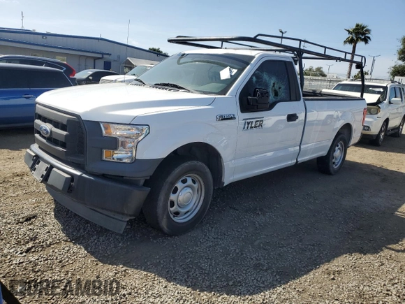 2017 Ford F-150 XL z VIN 1FTMF1C87HKD83894, wystawiony jako Copart lot #54268905 z przebiegiem 135 417 mil mil oraz Szkoda całkowita • Salvage title. Historia ofert i sprzedaży dostępna na DreamBid. Obrazek 1.