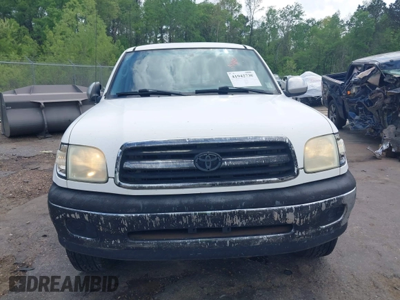 2001 Toyota Tundra SR5 with VIN 5TBRN34161S216827, listed as a IAAI auction lot 41942730 with 204,185 mi miles and . Bid and sale history available at DreamBid. Image 12.
