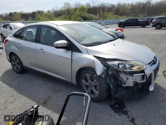 2014 Ford Focus SE with VIN 1FADP3F27EL126018, listed as a Copart auction lot 54411335 with 172,908 mi miles and Salvage Title. Bid and sale history available at carsss.com. Image 4.