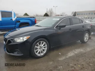 2016 Mazda 6 i Sport with VIN JM1GJ1U5XG1423261, listed as a Copart auction lot 48309005 with 113,305 mi miles and Salvage Title. Bid and sale history available at DreamBid. Image 1.