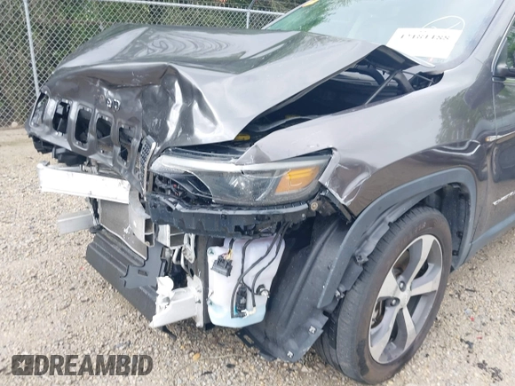 2019 Jeep Cherokee Limited with VIN 1C4PJLDB8KD144495, listed as a IAAI auction lot 42181188 with 114,214 mi miles and . Bid and sale history available at DreamBid. Image 18.