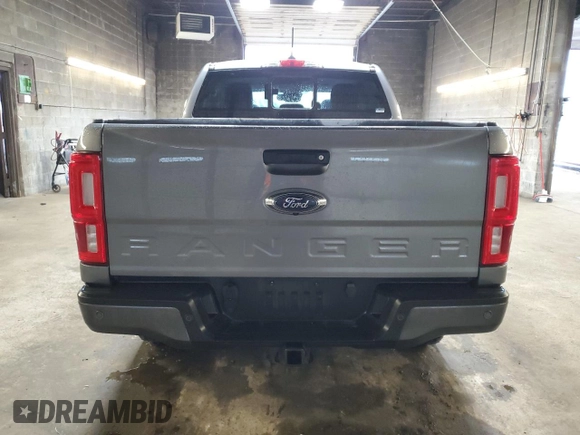 2021 Ford Ranger XL with VIN 1FTER4FH5MLD26185, listed as a Copart auction lot 58040675 with 27,541 mi miles and Salvage title. Bid and sale history available at DreamBid. Image 6.