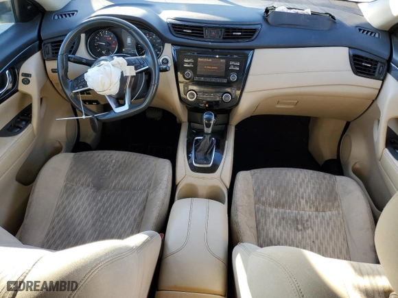 2017 Nissan Rogue S with VIN 5N1AT2MN3HC730360, listed as a Copart auction lot 88368455 with 166,786 mi miles and Salvage Title. Bid and sale history available at carsss.com. Image 8.