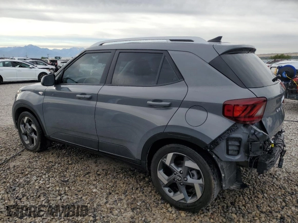 2021 Hyundai Venue SEL with VIN KMHRC8A39MU127362, listed as a Copart auction lot 61791795 with 20,019 mi miles and Salvage title. Bid and sale history available at DreamBid. Image 2.