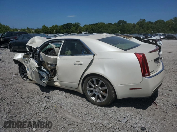 2009 Cadillac CTS RWD w/1SB with VIN 1G6DU57V290154973, listed as a Copart auction lot 66617554 with 0 mi miles and Salvage Title. Bid and sale history available at carsss.com. Image 2.