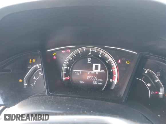 2017 Honda Civic LX with VIN 19XFC2F58HE010262, listed as a IAAI auction lot 42118124 with 125,535 mi miles and . Bid and sale history available at DreamBid. Image 7.