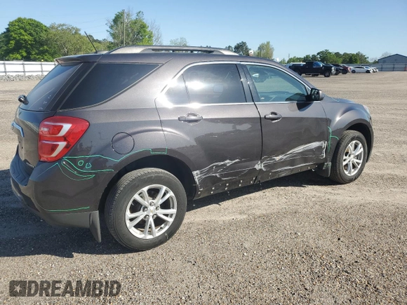 2016 Chevrolet Equinox LT z VIN 2GNALCEK5G6323332, wystawiony jako Copart lot #52535985 z przebiegiem 117 044 mil mil oraz Szkoda całkowita • Salvage title. Historia ofert i sprzedaży dostępna na DreamBid. Obrazek 3.