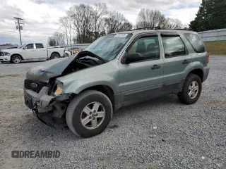 2005 Ford Escape XLS Value with VIN 1FMYU92Z05KA21168, listed as a Copart auction lot 47630185 with 253,389 mi miles and Salvage Title. Bid and sale history available at carsss.com. Image 1.