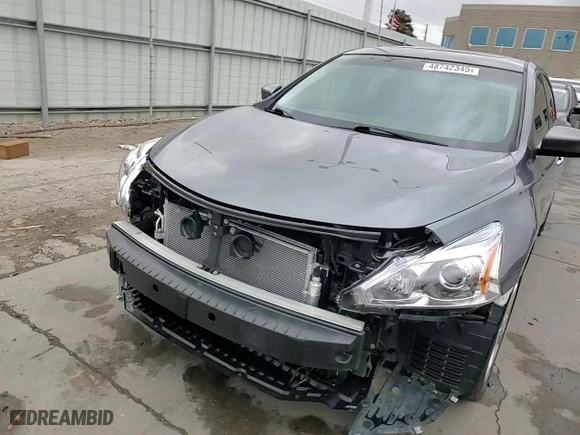 2015 Nissan Altima 2.5 S with VIN 1N4AL3AP6FN889204, listed as a Copart auction lot 48742345 with 75,281 mi miles and Salvage Title. Bid and sale history available at carsss.com. Image 14.