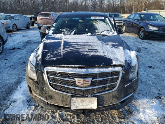 2018 Cadillac ATS AWD z VIN 1G6AE5RX1J0107534, wystawiony jako Copart lot #42672575 z przebiegiem 76 926 mil mil oraz Szkoda całkowita • Salvage title. Historia ofert i sprzedaży dostępna na DreamBid. Obrazek 5.