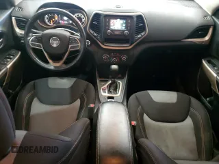 2017 Jeep Cherokee Sport with VIN 1C4PJLAB0HW669407, listed as a Copart auction lot 49335905 with 168,743 mi miles and Salvage Title. Bid and sale history available at carsss.com. Image 8.