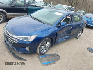 2020 Hyundai Elantra SEL z VIN 5NPD84LFXLH631153, wystawiony jako IAAI lot #41901244 z przebiegiem 48 335 mil mil oraz . Historia ofert i sprzedaży dostępna na DreamBid. Obrazek 2.