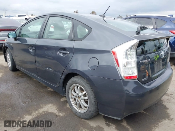2010 Toyota Prius II with VIN JTDKN3DU8A0226653, listed as a IAAI auction lot 42074156 with 236,589 mi miles. Bid and sale history available at carsss.com. Image 3.