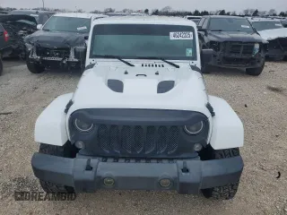 2015 Jeep Wrangler Unlimited Sahara with VIN 1C4BJWEG0FL649724, listed as a Copart auction lot 46242325 with 84,161 mi miles and Salvage Title. Bid and sale history available at carsss.com. Image 5.
