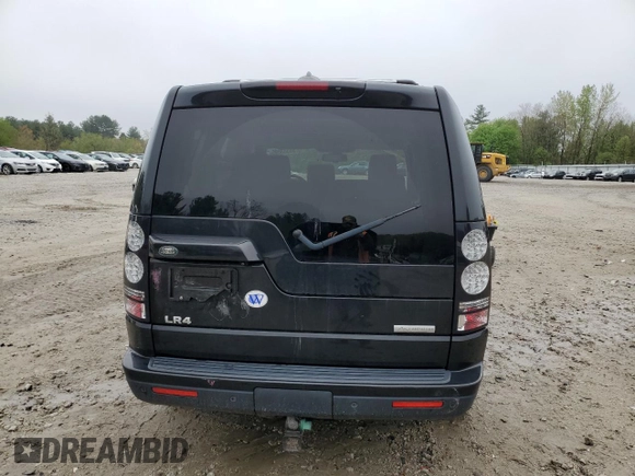 2016 Land Rover LR4 HSE Lux with VIN SALAK2V64GA818707, listed as a Copart auction lot 55533595 with 168,908 mi miles and Clean Title. Bid and sale history available at DreamBid. Image 6.