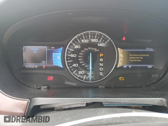 2013 Ford Edge Limited with VIN 2FMDK4KCXDBB12184, listed as a Copart auction lot 49452405 with 141,413 mi miles and Salvage Title. Bid and sale history available at carsss.com. Image 9.