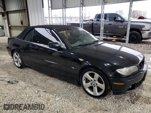 2004 BMW 3 Series 325Ci with VIN WBABW33494PG97947, listed as a Copart auction lot 86282244 with 215,753 mi miles and Clean Title. Bid and sale history available at carsss.com. Image 4.