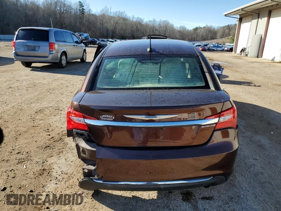 2012 Chrysler 200 Touring with VIN 1C3CCBBB8CN205852, listed as a Copart auction lot 47953065 with 140,202 mi miles and Salvage Title. Bid and sale history available at DreamBid. Image 6.
