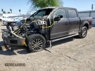 2018 Ford F-150 XL with VIN 1FTEW1E59JKE65235, listed as a Copart auction lot 47779845 with Not provided miles and Salvage title. Bid and sale history available at DreamBid. Image 1.
