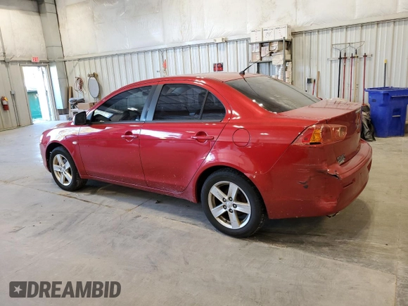 2009 Mitsubishi Lancer ES with VIN JA3AU26U99U040953, listed as a Copart auction lot 68966274 with 112,594 mi miles and Non Repairable. Bid and sale history available at carsss.com. Image 2.
