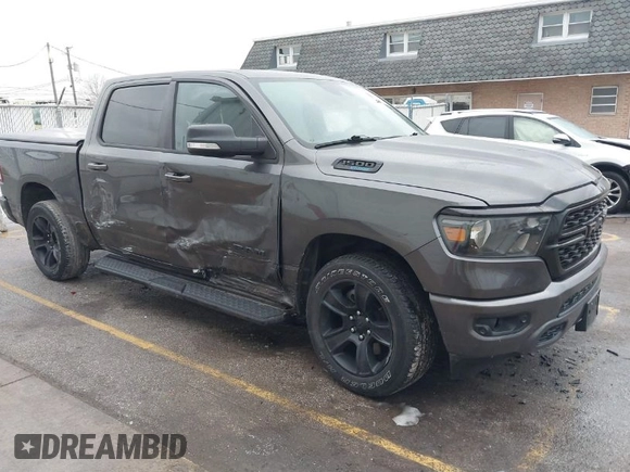 2022 Ram 1500 Big Horn with VIN 1C6SRFFT9NN247540, listed as a IAAI auction lot 41169742 with 32,425 mi miles. Bid and sale history available at carsss.com. Image 1.