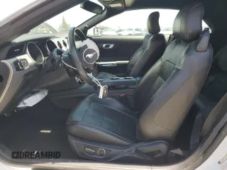 2018 Ford Mustang EcoBoost Premium with VIN 1FATP8UHXJ5155575, listed as a Copart auction lot 57527085 with 138,033 mi miles and Salvage title. Bid and sale history available at DreamBid. Image 7.