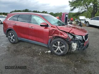 2016 Kia Sorento EX with VIN 5XYPH4A17GG028369, listed as a Copart auction lot 52107365 with 216,039 mi miles and Salvage title. Bid and sale history available at DreamBid. Image 4.