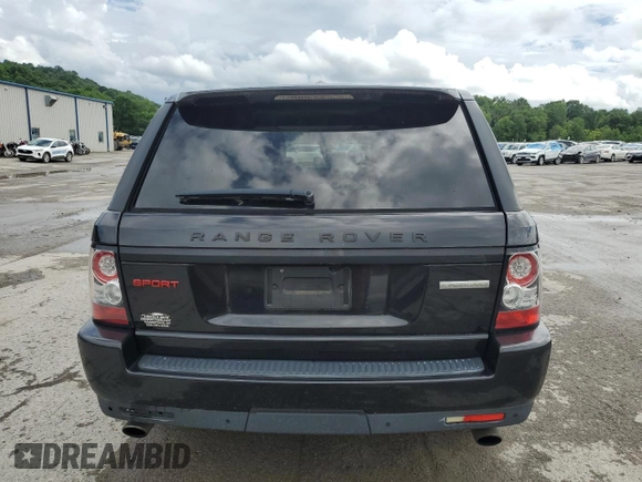 2013 Land Rover Range Rover Sport SC with VIN SALSH2E43DA783381, listed as a Copart auction lot 61505595 with 118,613 mi miles and Clean title. Bid and sale history available at DreamBid. Image 6.