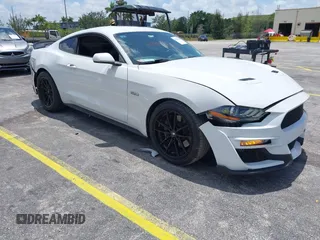 2019 Ford Mustang GT with VIN 1FA6P8CF6K5121986, listed as a IAAI auction lot 42150544 with 46,653 mi miles and . Bid and sale history available at DreamBid. Image 1.