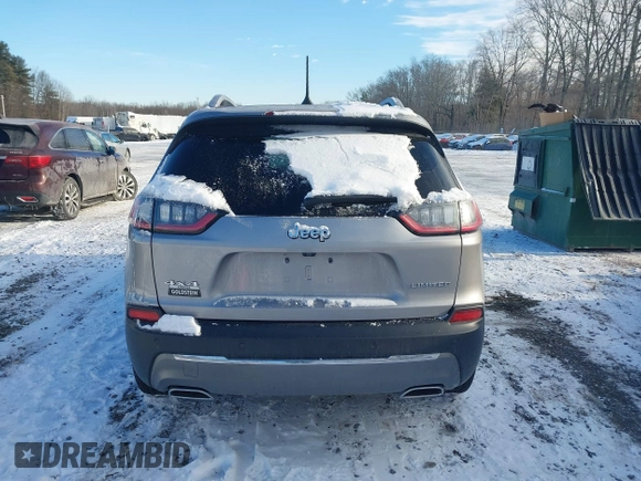 2019 Jeep Cherokee High Altitude z VIN 1C4PJMDX3KD342810, wystawiony jako IAAI lot #41382511 z przebiegiem 66 623 mil mil oraz . Historia ofert i sprzedaży dostępna na DreamBid. Obrazek 16.