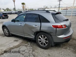 2007 Infiniti FX with VIN JNRAS08U87X102217, listed as a Copart auction lot 43240835 with 146,390 mi miles and Salvage Title. Bid and sale history available at carsss.com. Image 2.