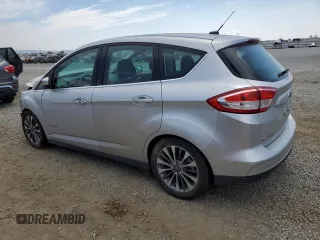 2017 Ford C-Max Titanium z VIN 1FADP5DU5HL110937, wystawiony jako Copart lot #58993795 z przebiegiem 76 914 mil mil oraz Szkody całkowita. Historia ofert i sprzedaży dostępna na DreamBid. Obrazek 2.