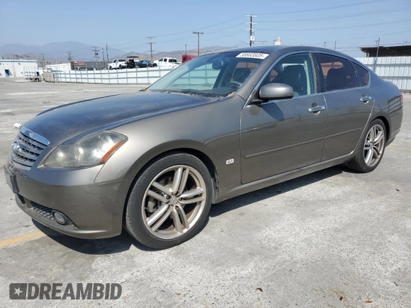2006 Infiniti M Sport z VIN JNKBY01E26M207095, wystawiony jako Copart lot #58863805 z przebiegiem 97 945 mil mil oraz Szkoda całkowita • Salvage title. Historia ofert i sprzedaży dostępna na DreamBid. Obrazek 1.