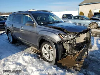 2022 Volkswagen Atlas 3.6L V6 SE w/Technology with VIN 1V2WR2CA8NC543441, listed as a Copart auction lot 87537335 with 64,933 mi miles and Non Repairable. Bid and sale history available at carsss.com. Image 4.