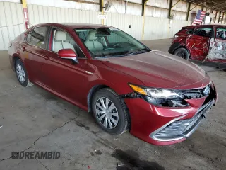 2021 Toyota Camry Hybrid LE with VIN 4T1C31AK6MU557645, listed as a Copart auction lot 53958735 with 72,221 mi miles and Salvage Title. Bid and sale history available at carsss.com. Image 4.