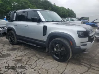 2020 Land Rover Defender HSE z VIN SALE9EEU7L2015939, wystawiony jako Copart lot #59627045 z przebiegiem 119 892 mil mil oraz Czysty tytuł • Clean title. Historia ofert i sprzedaży dostępna na DreamBid. Obrazek 4.