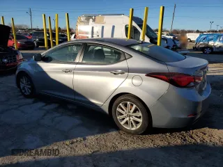 2016 Hyundai Elantra SE with VIN 5NPDH4AE1GH653350, listed as a Copart auction lot 53257675 with 317,198 mi miles and Non repairable. Bid and sale history available at DreamBid. Image 2.