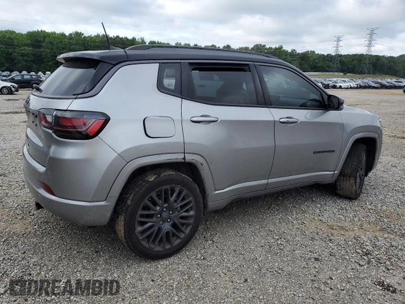 2022 Jeep Compass Limited with VIN 3C4NJDCB3NT143803, listed as a Copart auction lot 56148265 with 67,395 mi miles and Salvage title. Bid and sale history available at DreamBid. Image 3.