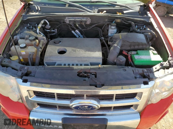 2011 Ford Escape Hybrid with VIN 1FMCU5K31BKA00016, listed as a Copart auction lot 62947255 with 390,317 mi miles and Clean title. Bid and sale history available at DreamBid. Image 12.